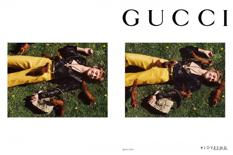 Gucci advertisement for Pre-Fall 2020