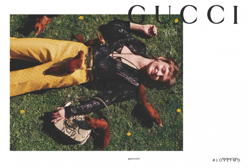 Gucci advertisement for Pre-Fall 2020