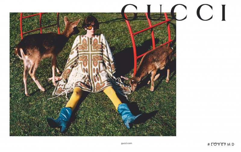 Gucci advertisement for Pre-Fall 2020