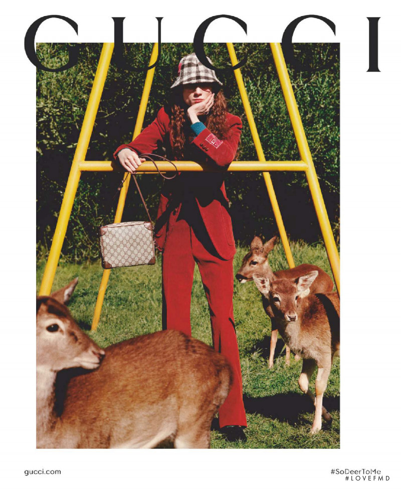 Gucci advertisement for Pre-Fall 2020