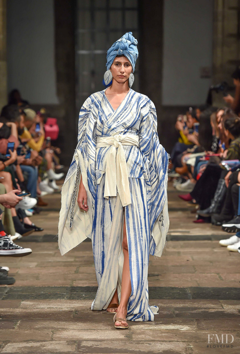 Sofia Torres featured in  the Centro. fashion show for Spring/Summer 2019