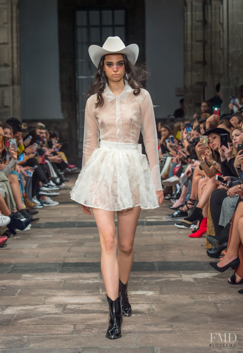 Isis Jimenez featured in  the Bernarda fashion show for Spring/Summer 2019