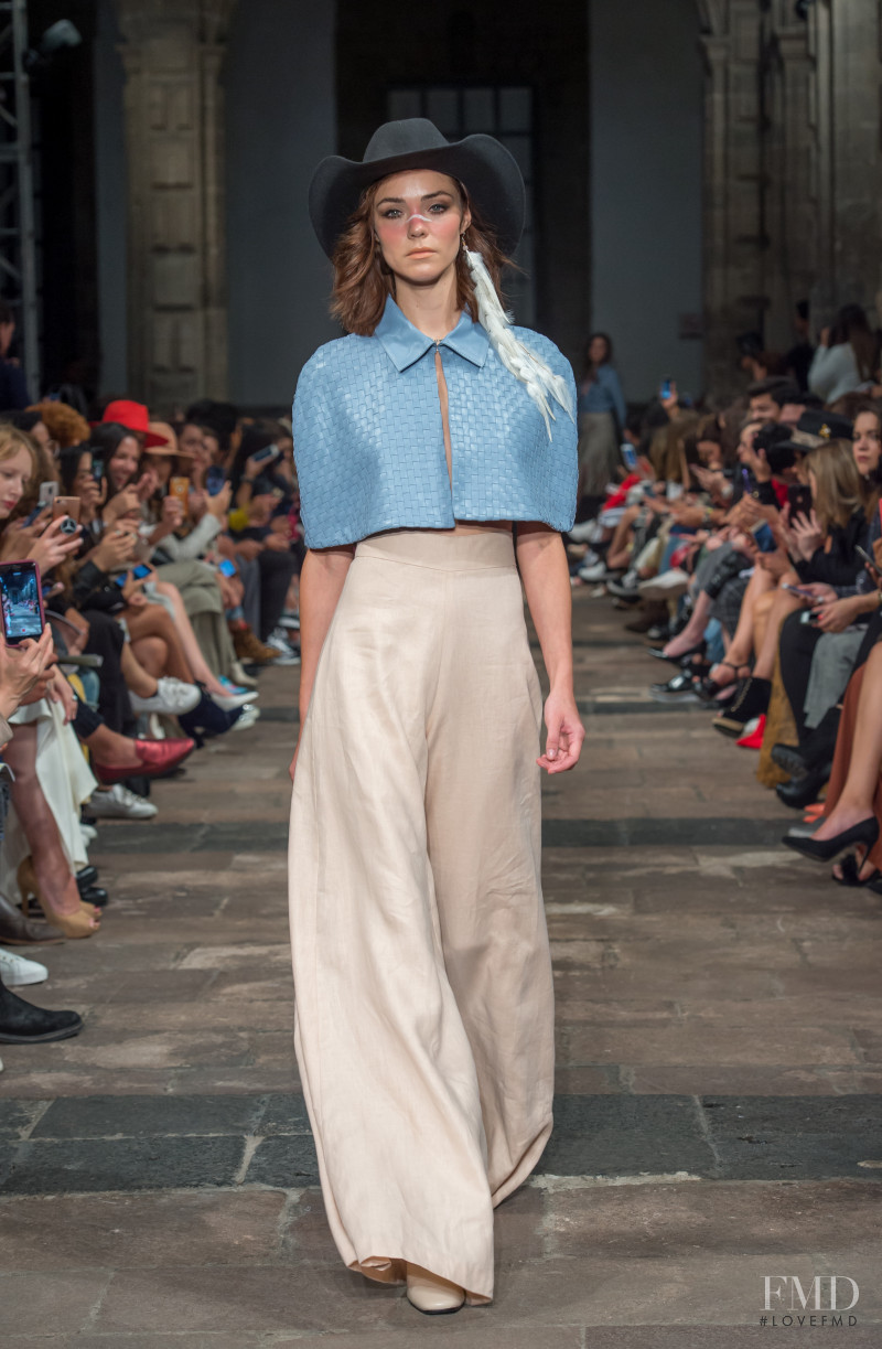 Ollie Kram featured in  the Bernarda fashion show for Spring/Summer 2019