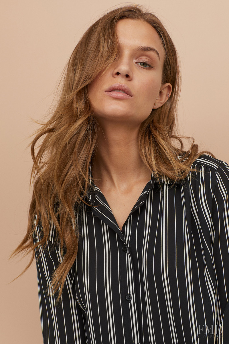 Josephine Skriver featured in  the H&M lookbook for Spring/Summer 2019
