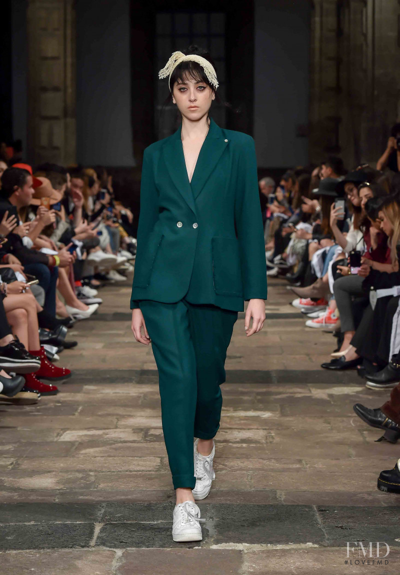 Anel Rodriguez featured in  the Lands fashion show for Spring/Summer 2019