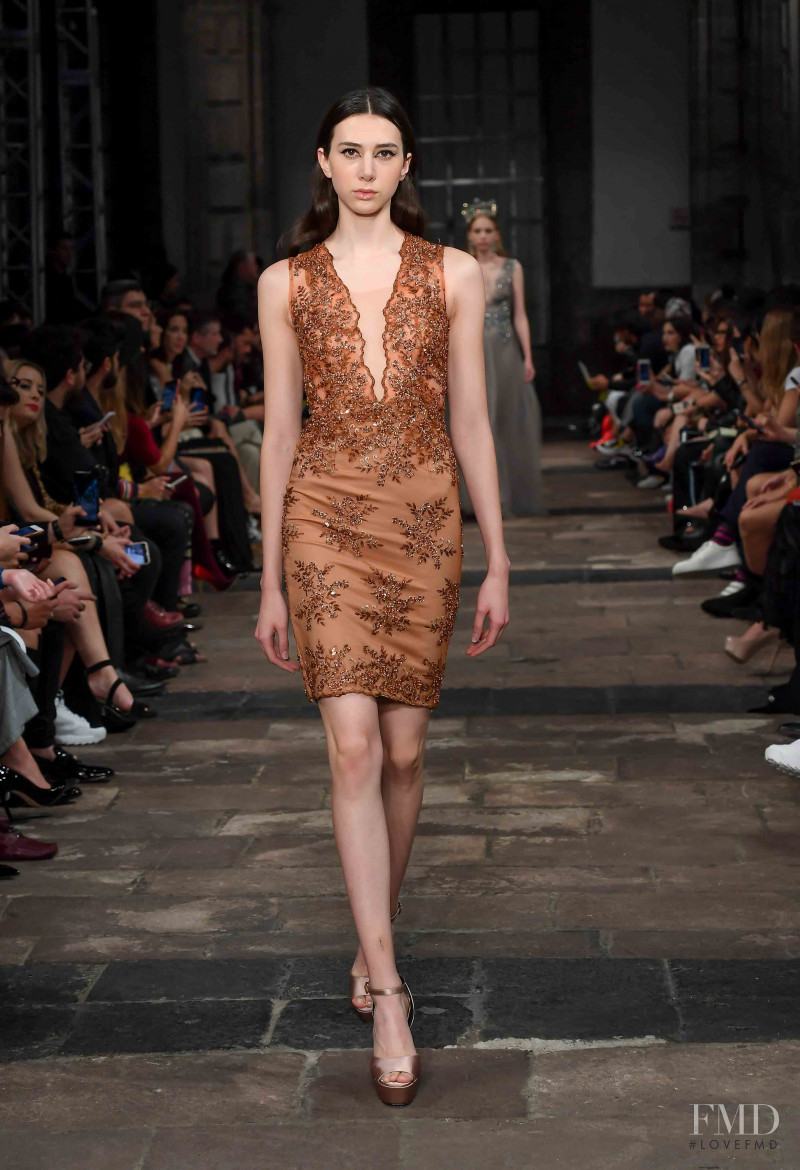 Cristina Torres featured in  the Azulay fashion show for Spring/Summer 2019