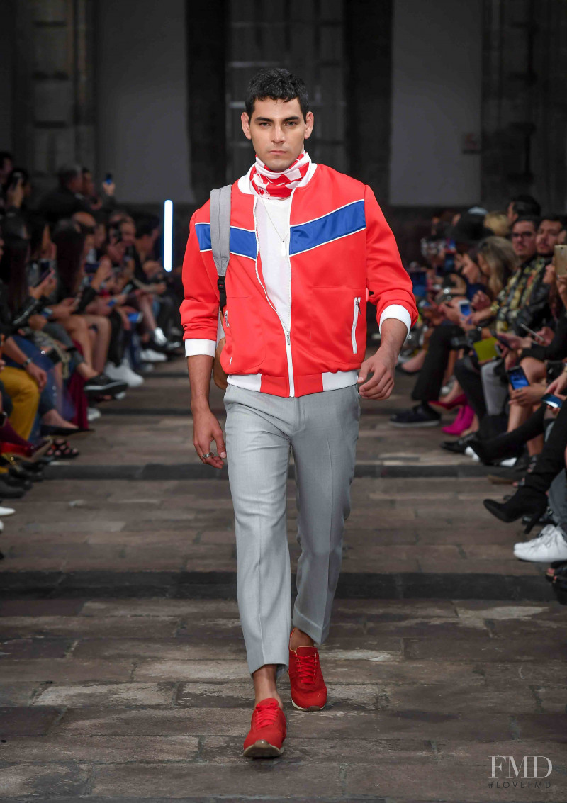 Rafael Sanchez featured in  the Galo Bertin fashion show for Spring/Summer 2019