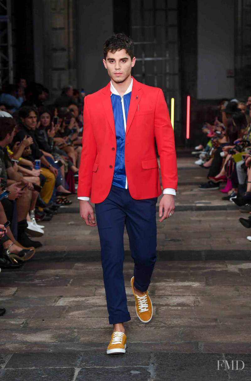 Alejandro Acosta featured in  the Galo Bertin fashion show for Spring/Summer 2019