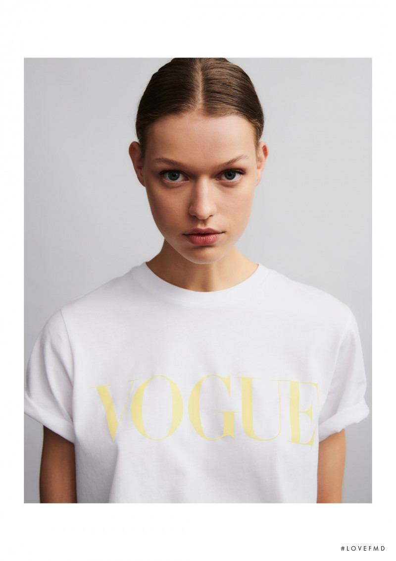 Cosima Fritz featured in  the Vogue Collection lookbook for Spring/Summer 2020