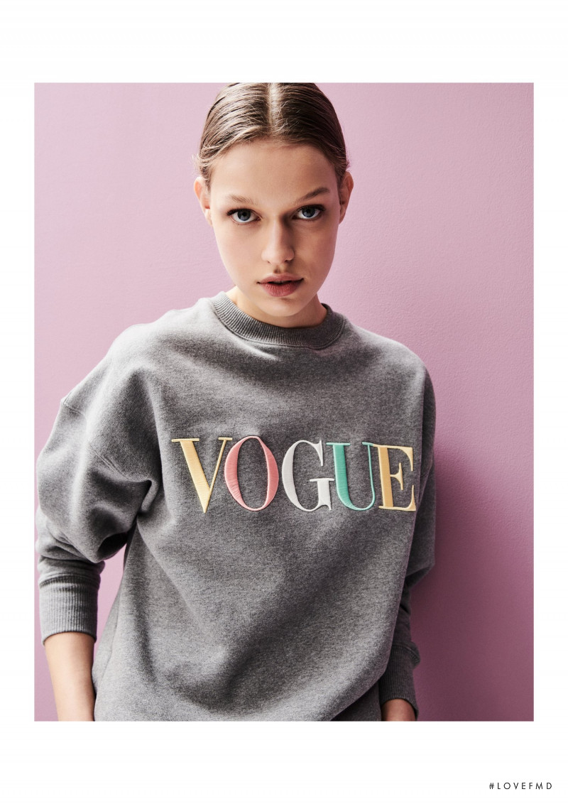 Cosima Fritz featured in  the Vogue Collection lookbook for Spring/Summer 2020