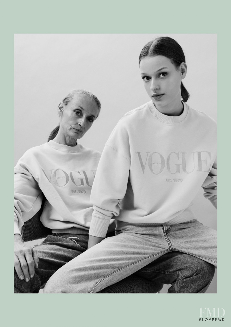 Cosima Fritz featured in  the Vogue Collection lookbook for Spring/Summer 2020