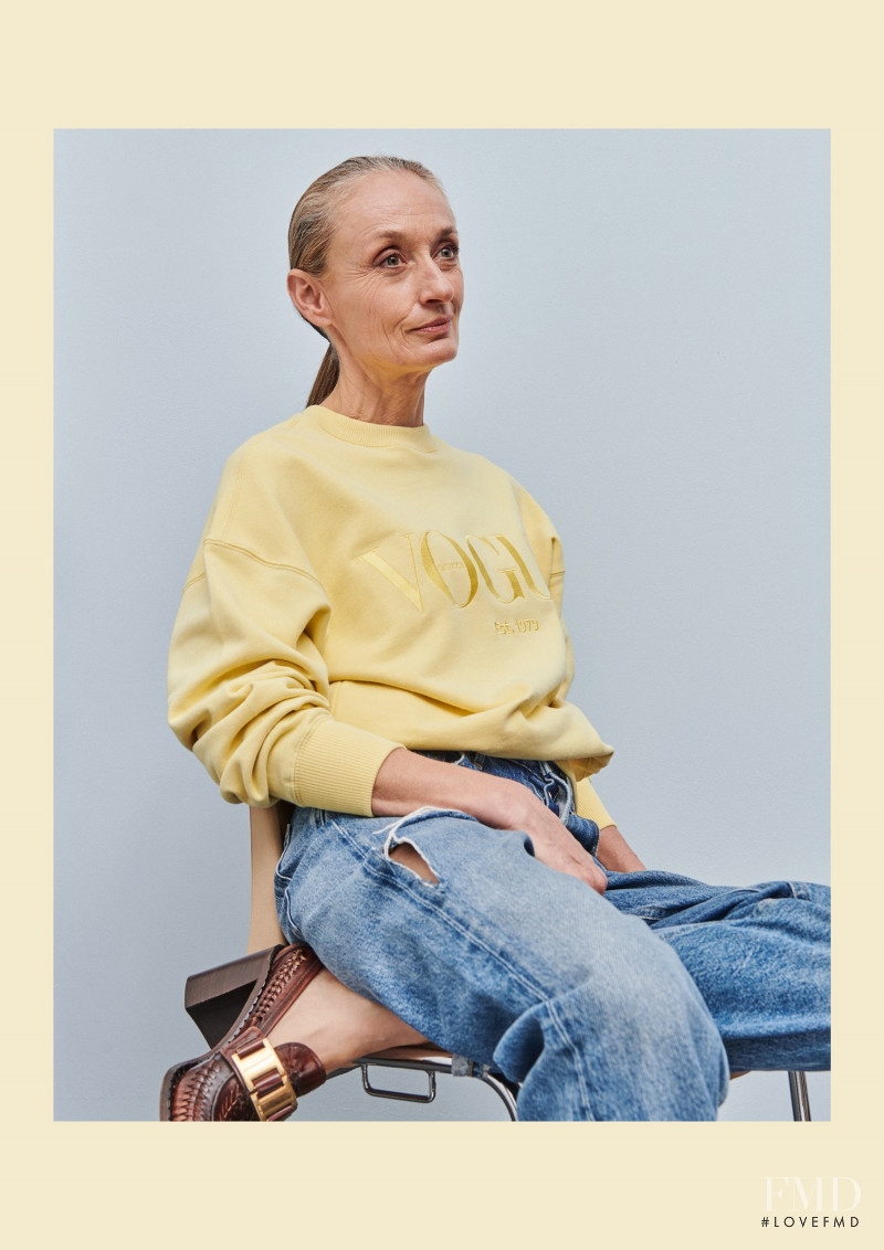 Cosima Fritz featured in  the Vogue Collection lookbook for Spring/Summer 2020