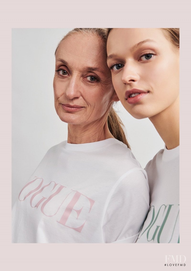 Cosima Fritz featured in  the Vogue Collection lookbook for Spring/Summer 2020