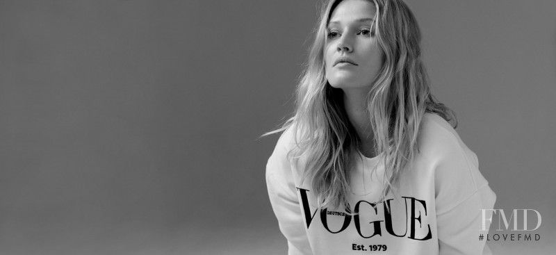 Toni Garrn featured in  the Vogue Collection lookbook for Spring/Summer 2020