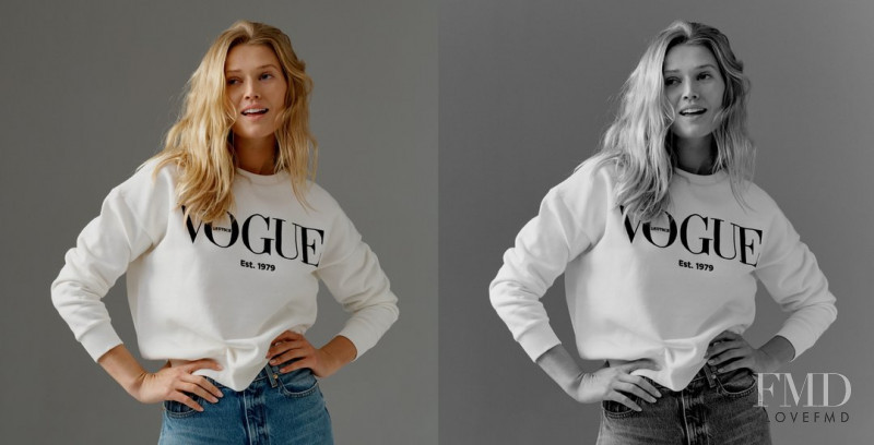 Toni Garrn featured in  the Vogue Collection lookbook for Spring/Summer 2020