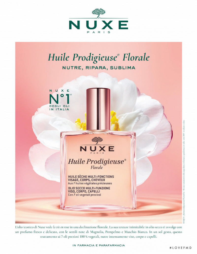 Nuxe advertisement for Spring/Summer 2020
