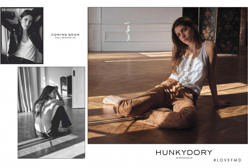 Hunkydory advertisement for Pre-Fall 2020