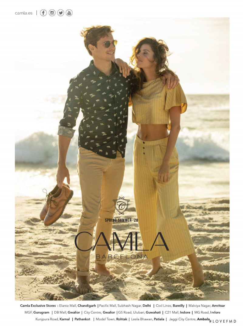 Camla advertisement for Spring/Summer 2020