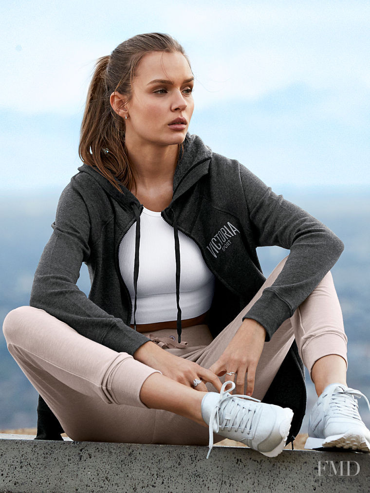 Josephine Skriver featured in  the Victoria\'s Secret VSX catalogue for Spring/Summer 2017