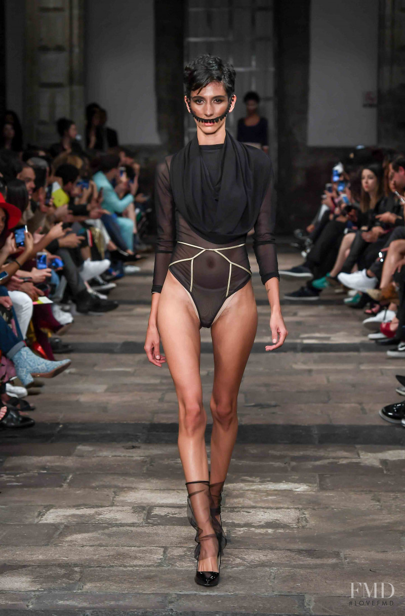 Sofia Torres featured in  the Hua Lingerie fashion show for Spring/Summer 2019