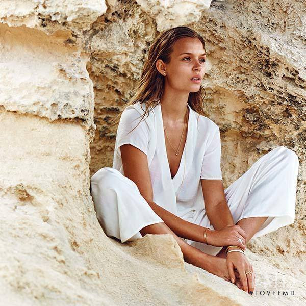 Josephine Skriver featured in  the Pilgrim advertisement for Spring/Summer 2017