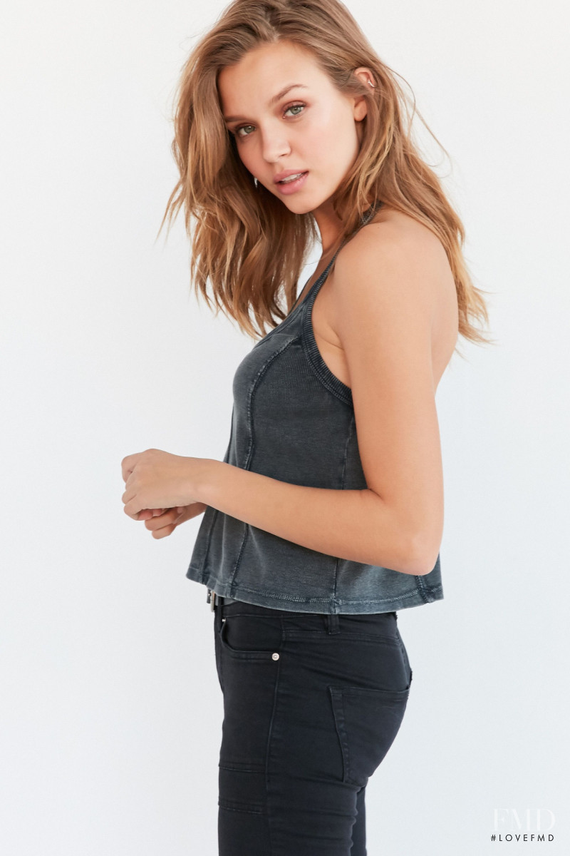 Josephine Skriver featured in  the Urban Outfitters catalogue for Spring/Summer 2016