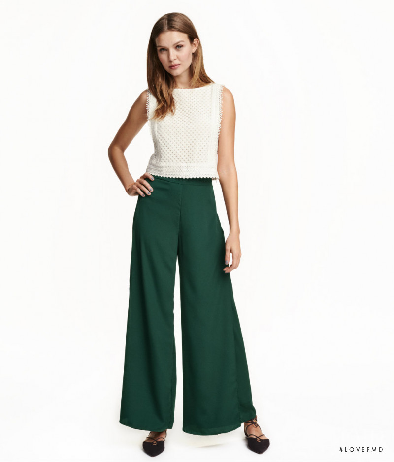 Josephine Skriver featured in  the H&M catalogue for Spring 2016