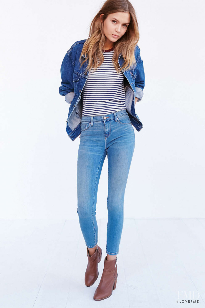 Josephine Skriver featured in  the Urban Outfitters catalogue for Autumn/Winter 2015