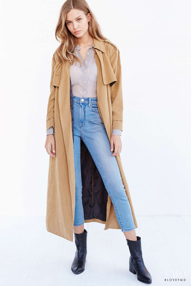 Josephine Skriver featured in  the Urban Outfitters catalogue for Autumn/Winter 2015