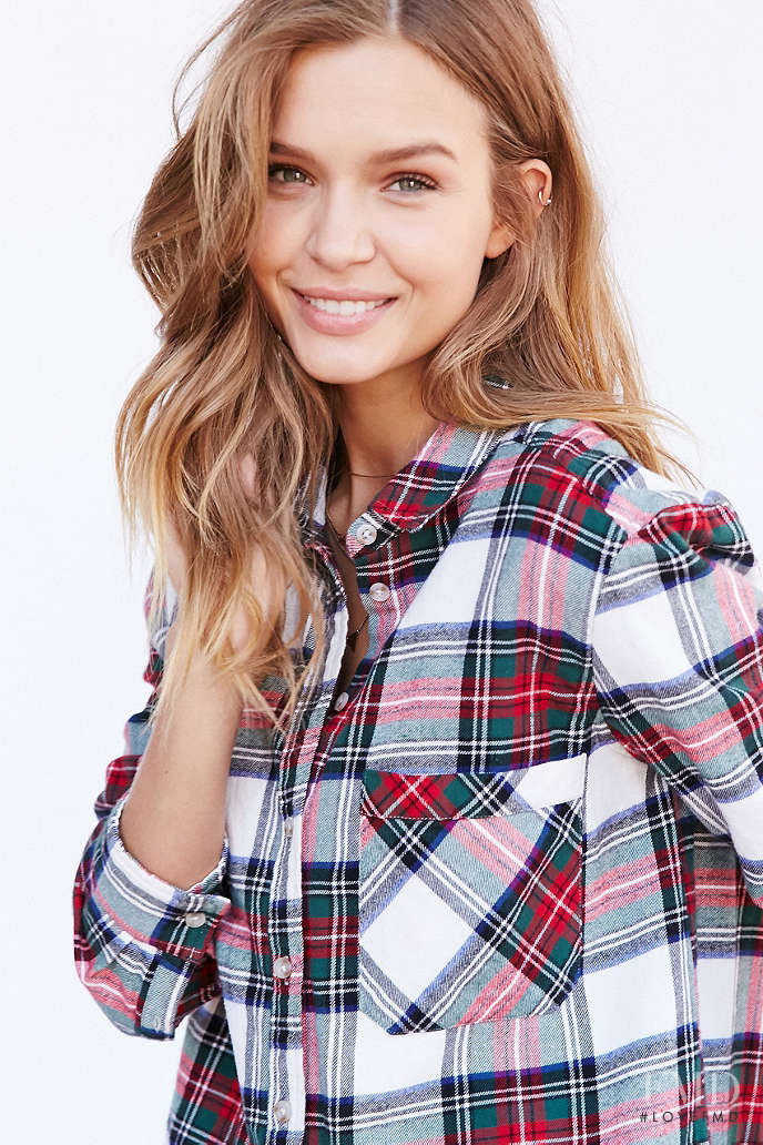 Josephine Skriver featured in  the Urban Outfitters catalogue for Autumn/Winter 2015