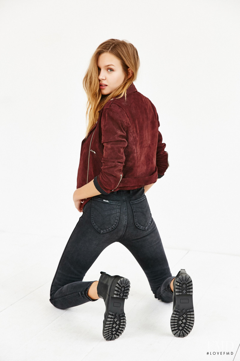 Josephine Skriver featured in  the Urban Outfitters catalogue for Autumn/Winter 2015