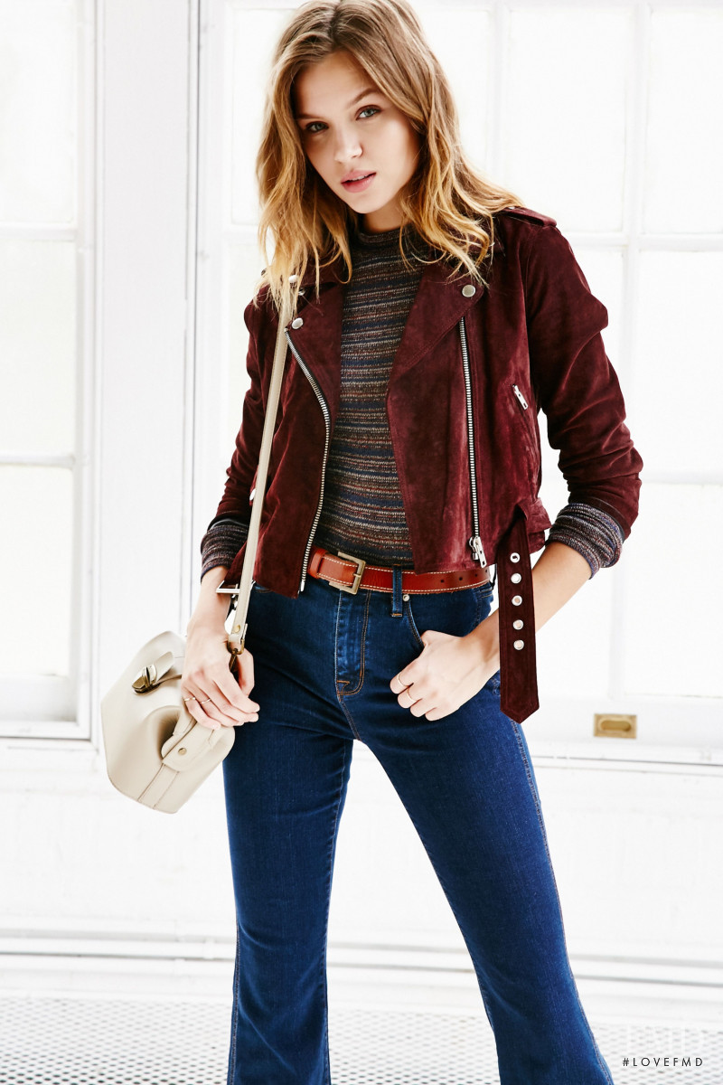 Josephine Skriver featured in  the Urban Outfitters catalogue for Autumn/Winter 2015