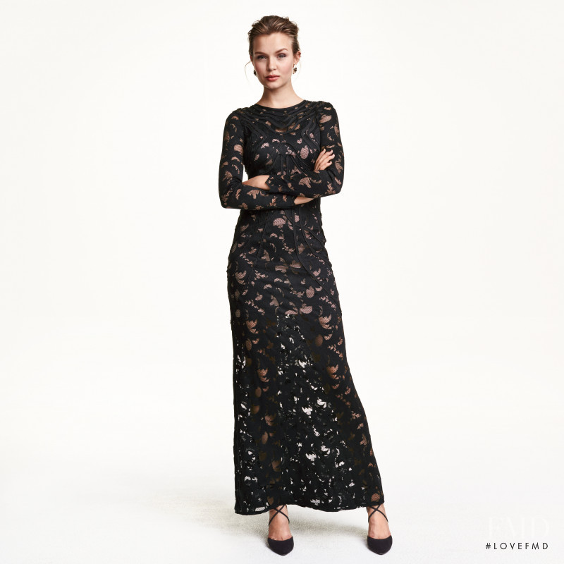Josephine Skriver featured in  the H&M catalogue for Autumn/Winter 2015
