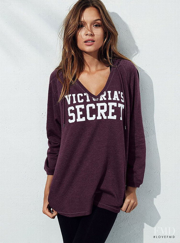 Josephine Skriver featured in  the Victoria\'s Secret Clothing catalogue for Autumn/Winter 2015