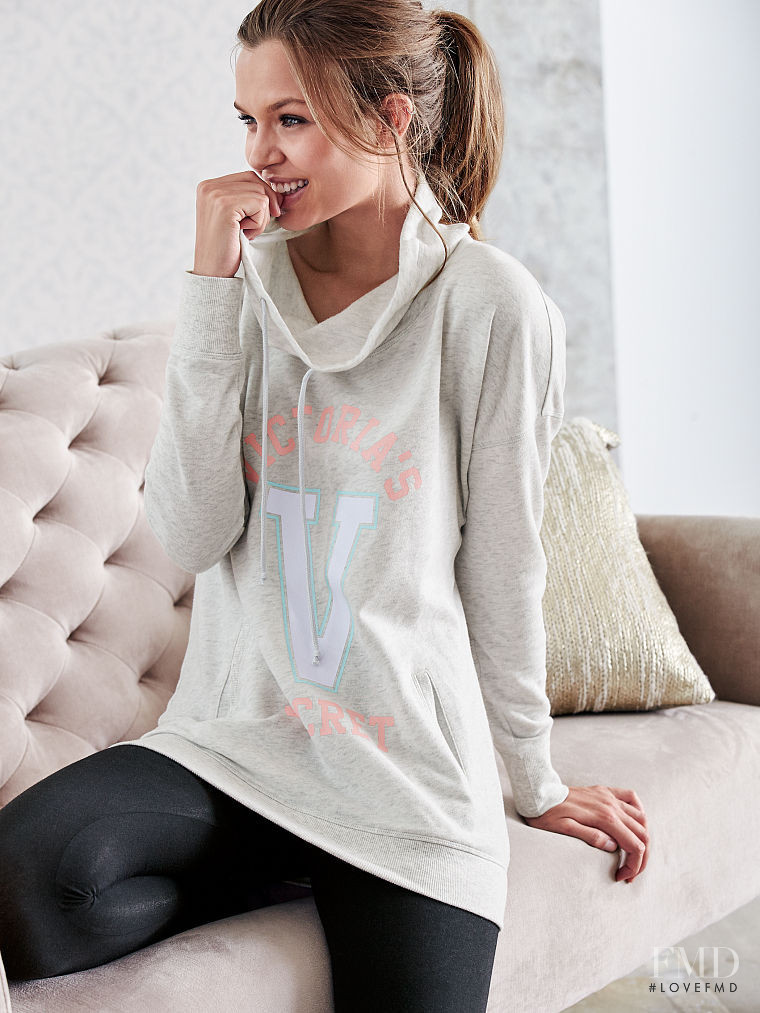 Josephine Skriver featured in  the Victoria\'s Secret Clothing catalogue for Autumn/Winter 2015