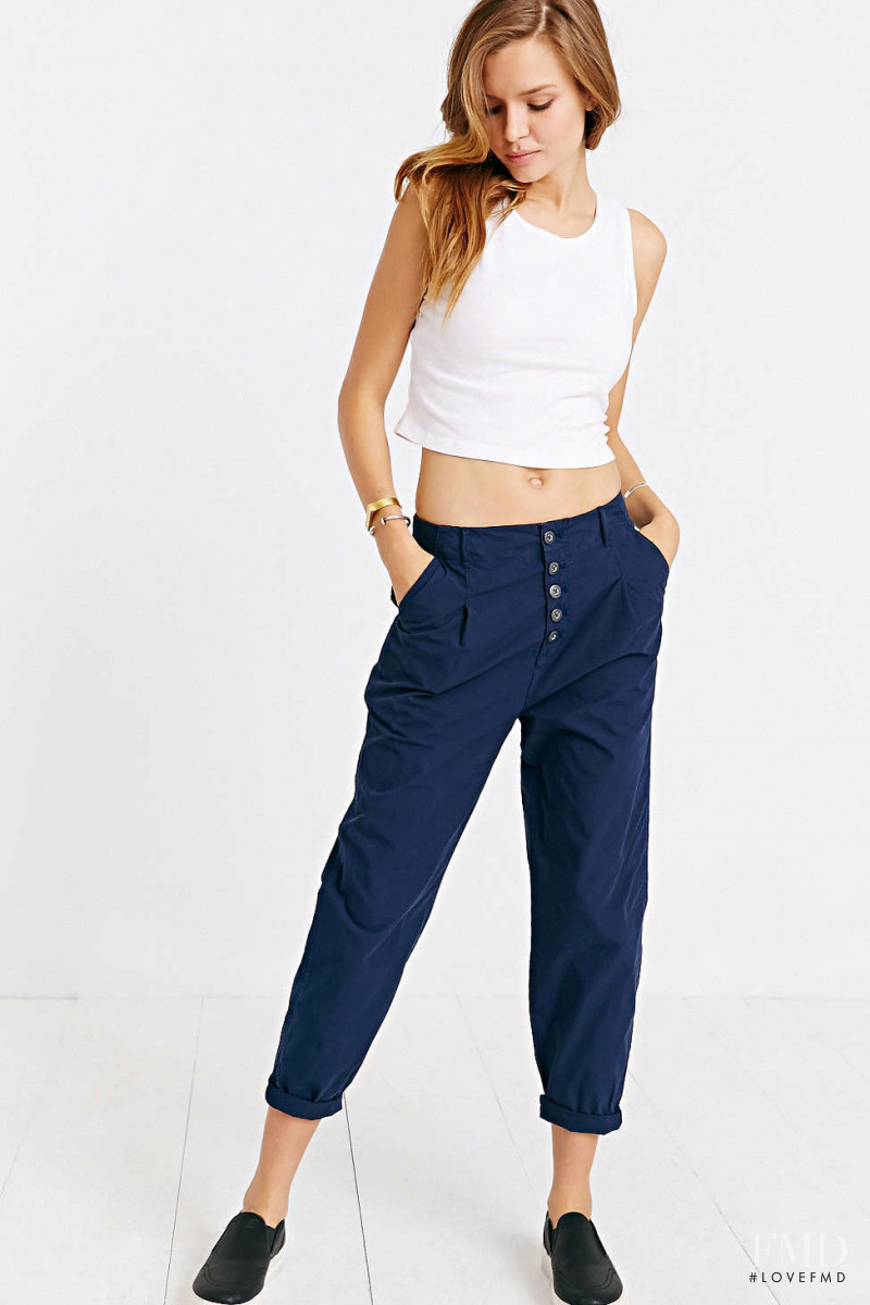 Josephine Skriver featured in  the Urban Outfitters catalogue for Spring/Summer 2015