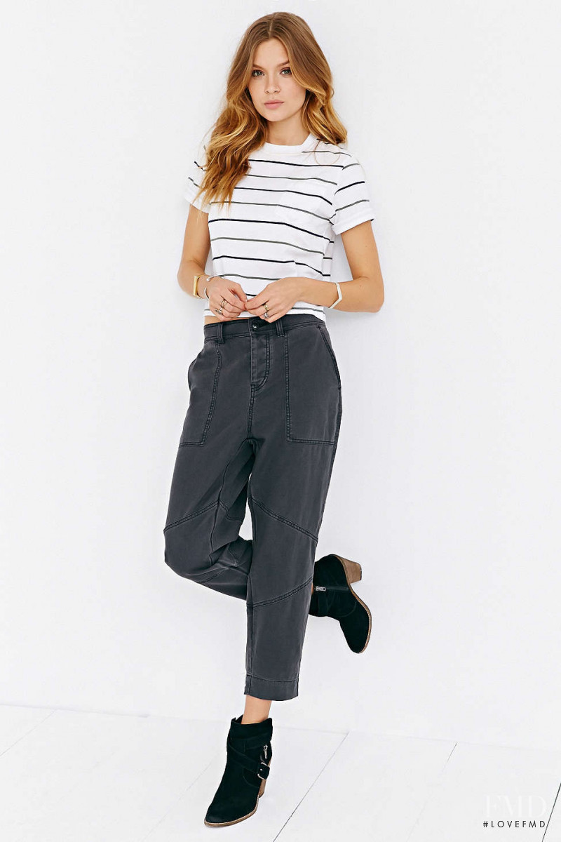 Josephine Skriver featured in  the Urban Outfitters catalogue for Spring/Summer 2015