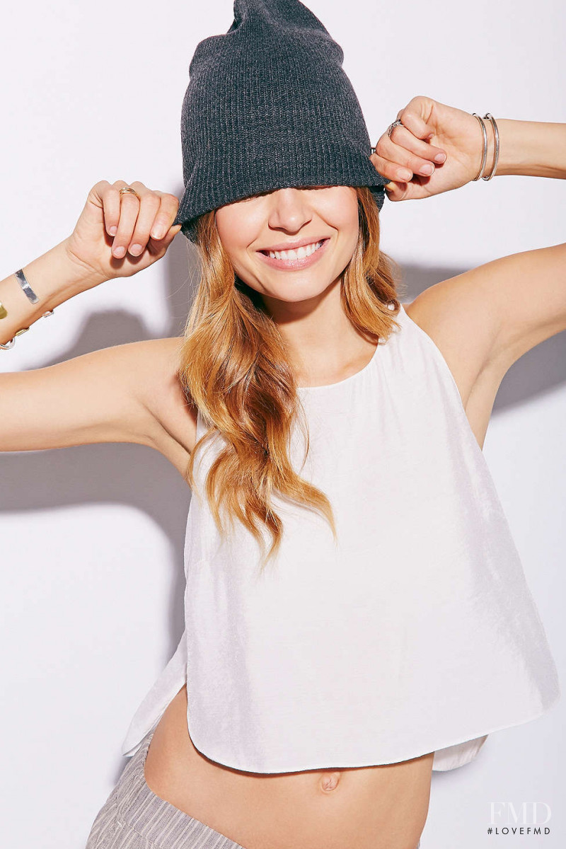 Josephine Skriver featured in  the Urban Outfitters catalogue for Spring/Summer 2015