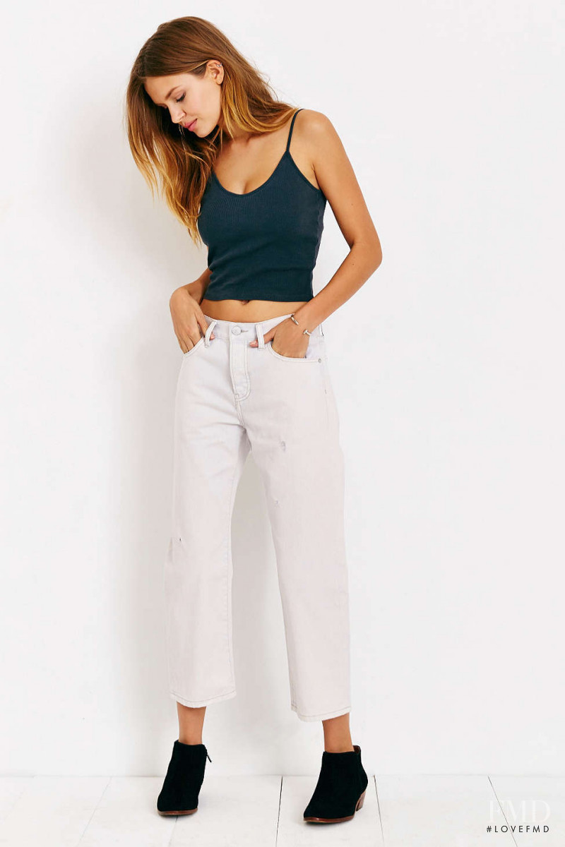 Josephine Skriver featured in  the Urban Outfitters catalogue for Spring/Summer 2015