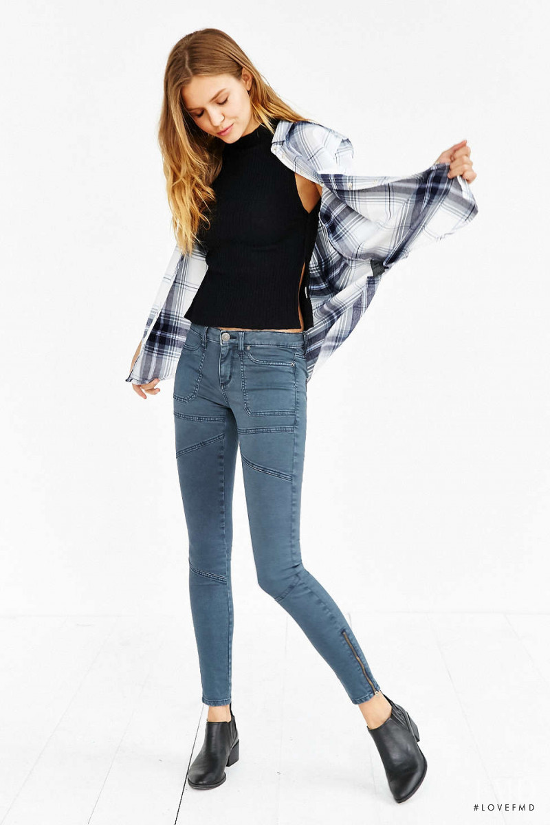 Josephine Skriver featured in  the Urban Outfitters catalogue for Spring/Summer 2015