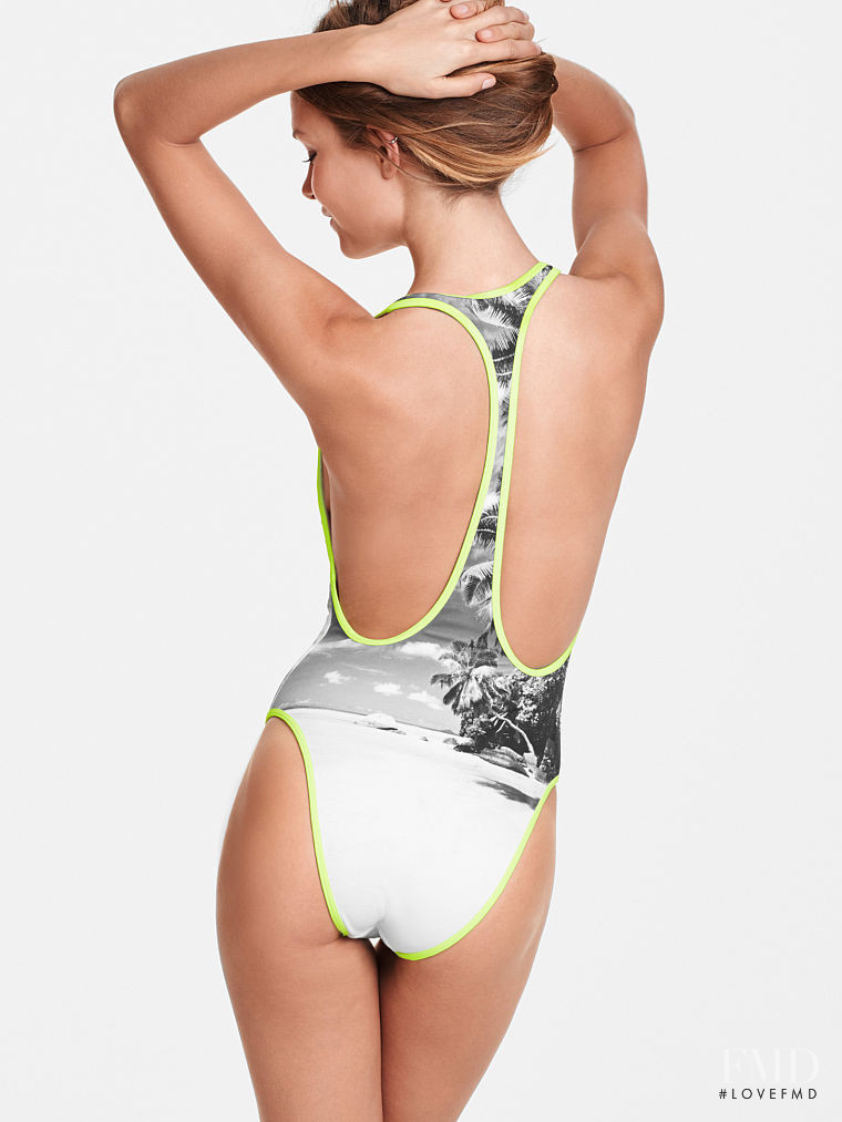 Josephine Skriver featured in  the Victoria\'s Secret Swim catalogue for Spring/Summer 2015