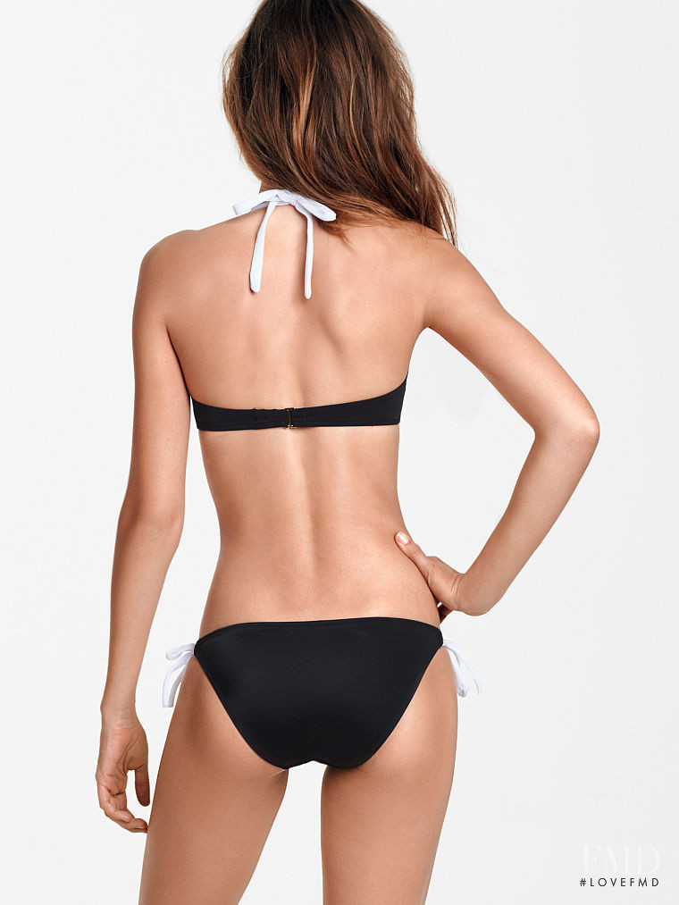 Josephine Skriver featured in  the Victoria\'s Secret Swim catalogue for Spring/Summer 2015