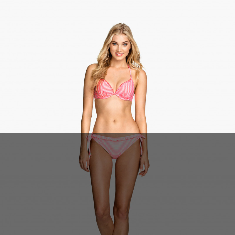 Elsa Hosk featured in  the H&M Swimwear catalogue for Spring/Summer 2015