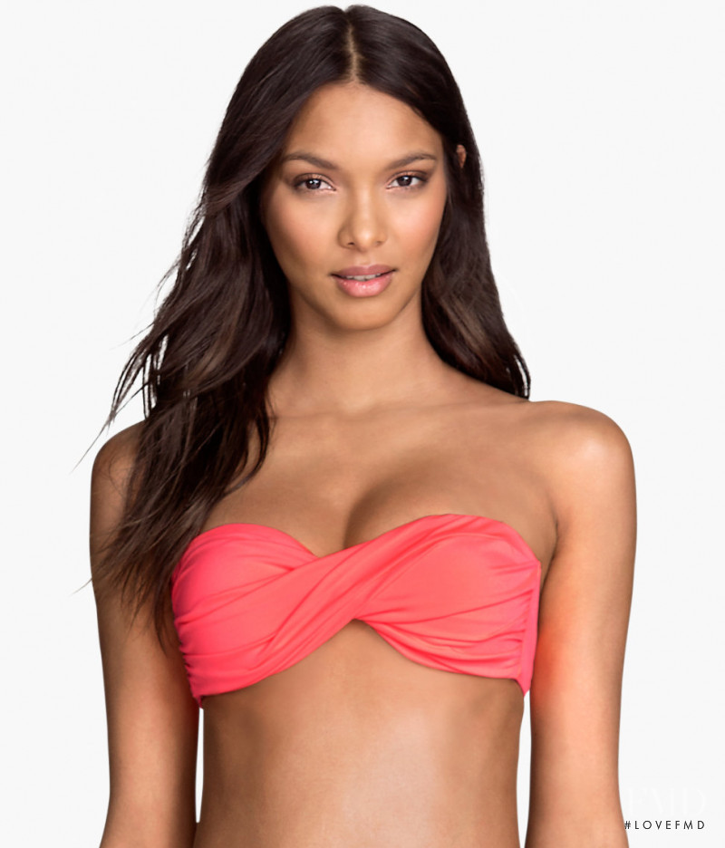 Lais Ribeiro featured in  the H&M Swimwear catalogue for Spring/Summer 2015