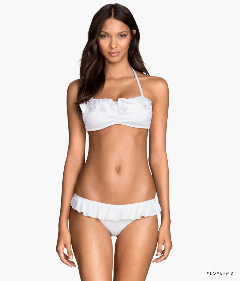 Lais Ribeiro featured in  the H&M Swimwear catalogue for Spring/Summer 2015