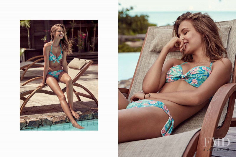 Josephine Skriver featured in  the H&M lookbook for Summer 2015