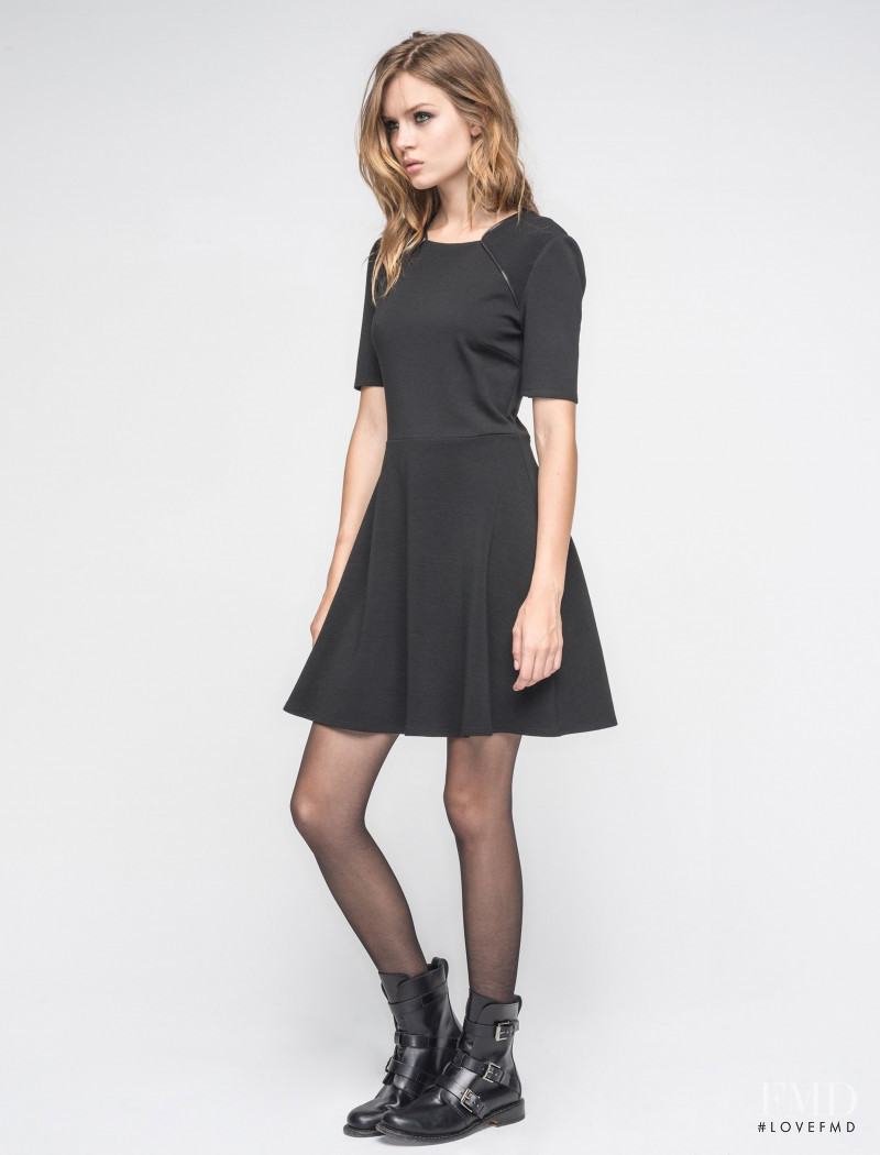 Josephine Skriver featured in  the Andrew Marc catalogue for Autumn/Winter 2014