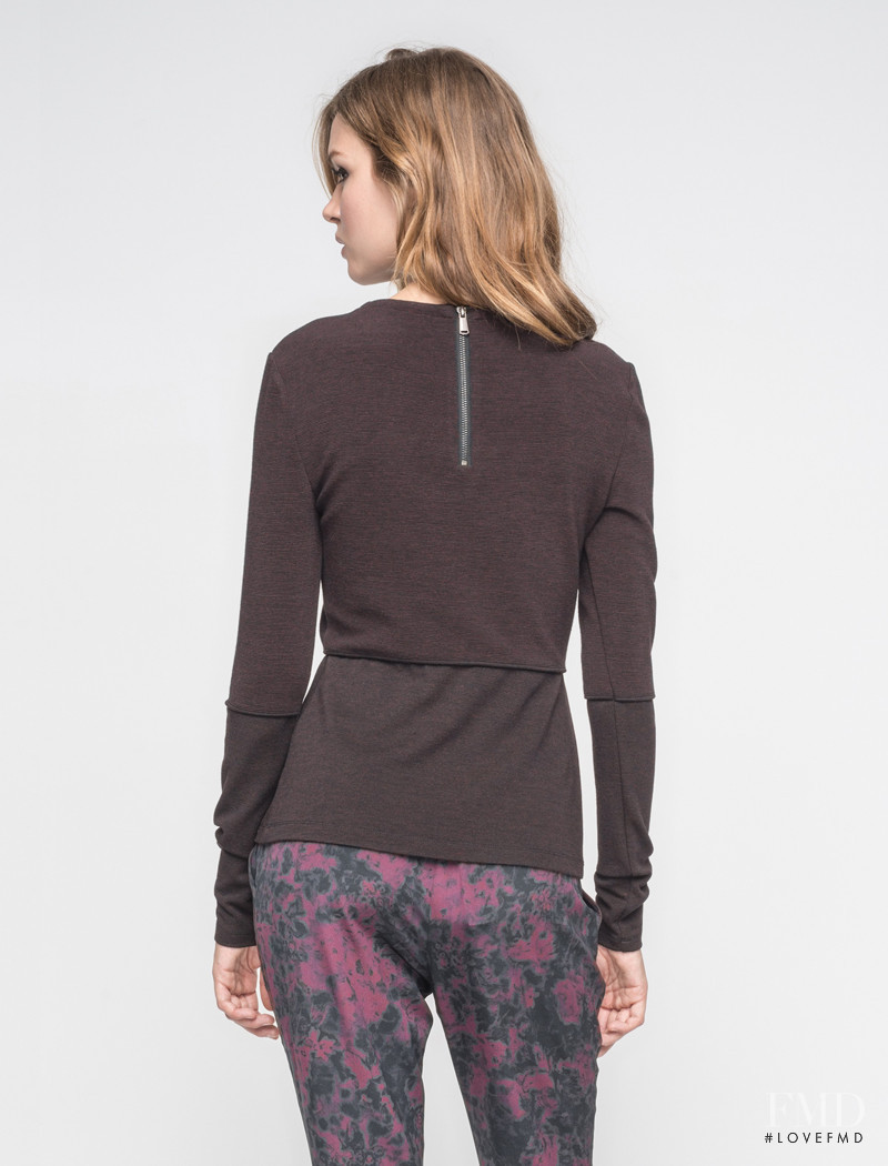 Josephine Skriver featured in  the Andrew Marc catalogue for Autumn/Winter 2014