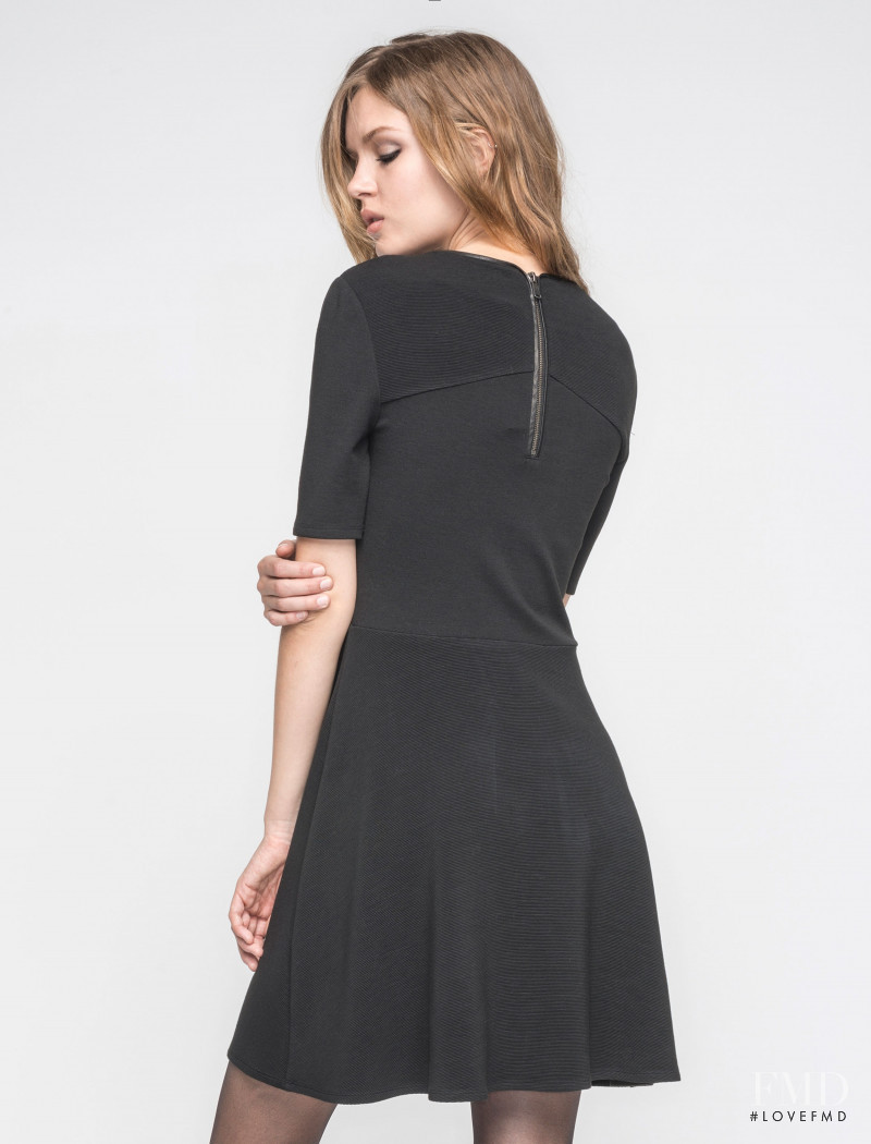 Josephine Skriver featured in  the Andrew Marc catalogue for Autumn/Winter 2014