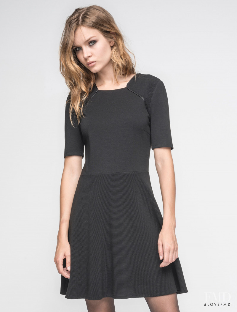 Josephine Skriver featured in  the Andrew Marc catalogue for Autumn/Winter 2014